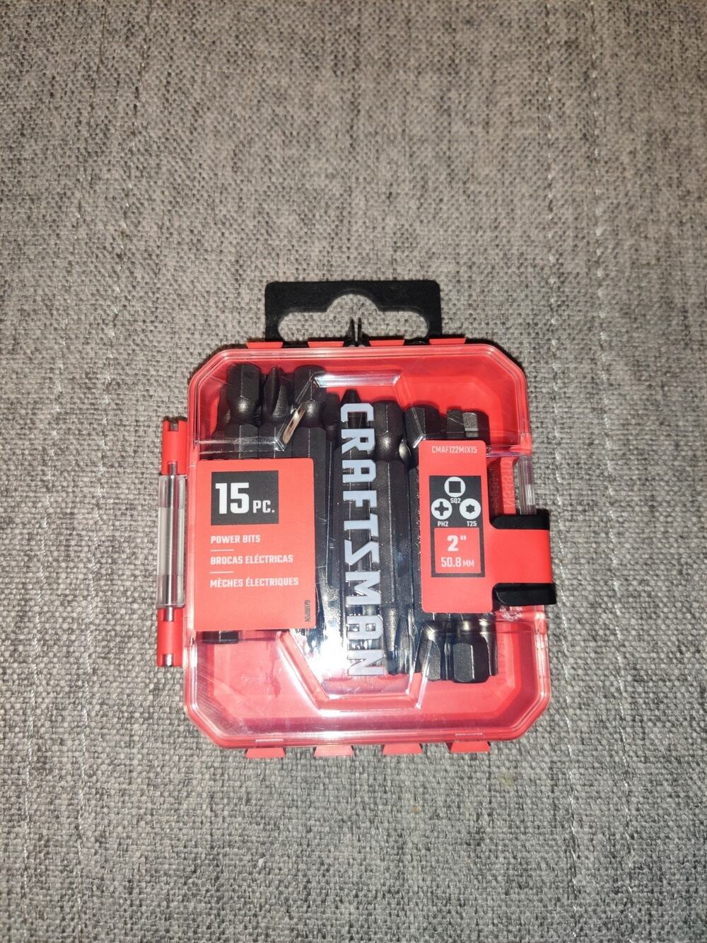 Craftsman Bits #2 Phillips, Square #2, T25 2" - 15 PC BRAND NEW